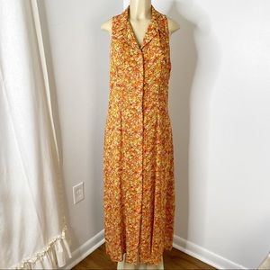 Victoria Secret Floral lounge nap long maxi dress